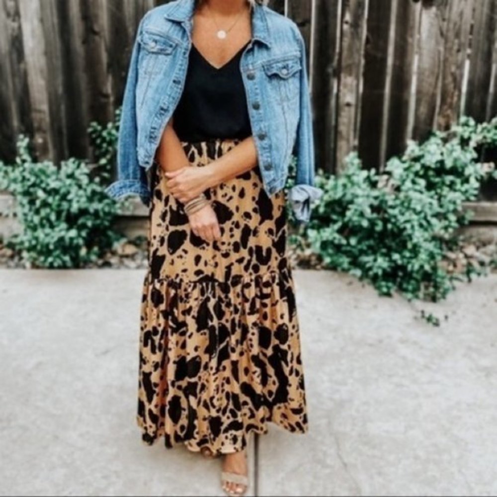 Anthropologie Corey Lynn Calter Kisa Maxi Skirt Size S - Picture 4 of 12
